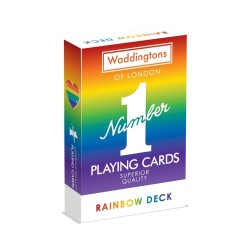 Winning Moves: Waddingtons No.1 - Rainbow Playing Cards (WM00756-EN1)