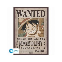 Abysse One Piece - Wanted Luffy Poster Chibi (52x38cm) (GBYDCO225)