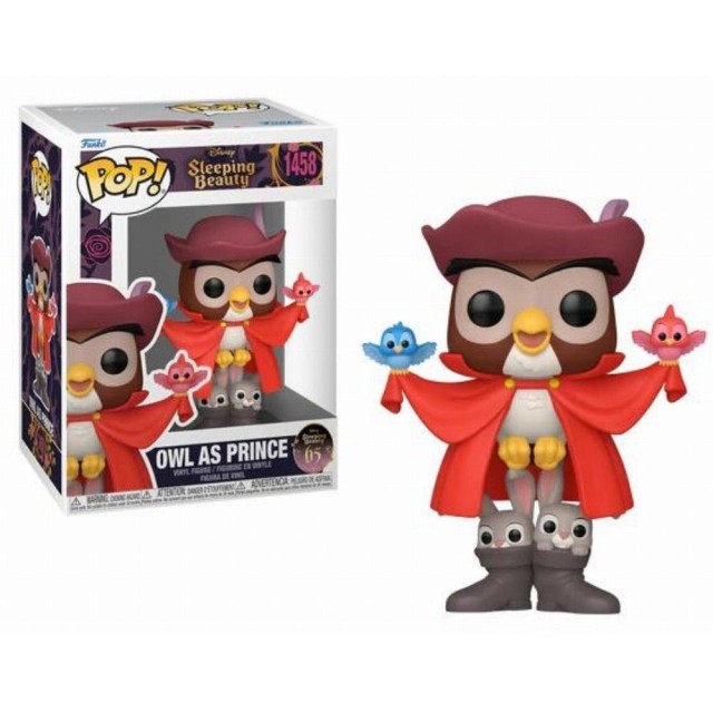 Funko Pop! Disney: Sleeping Beauty 65th Anniversary - Owl as Prince #1458 Vinyl Figure