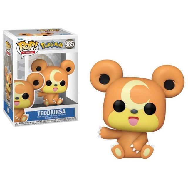 Funko Pop! Games: Pokemon - Teddiursa #985 Vinyl Figure