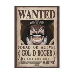 Abysse One Piece - Wanted Gol .D. Roger Poster Chibi (52x38cm) (GBYDCO266)