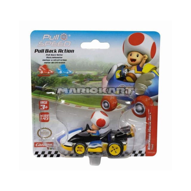 Carrera Pull Speed: Nintendo Mario Kart™ - Toad 1:43 (15818317)