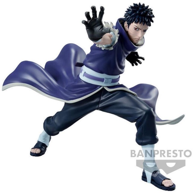 Banpresto Vibration Stars: Naruto Shippuden - Uchiha Obito Statue (14cm) (88948)