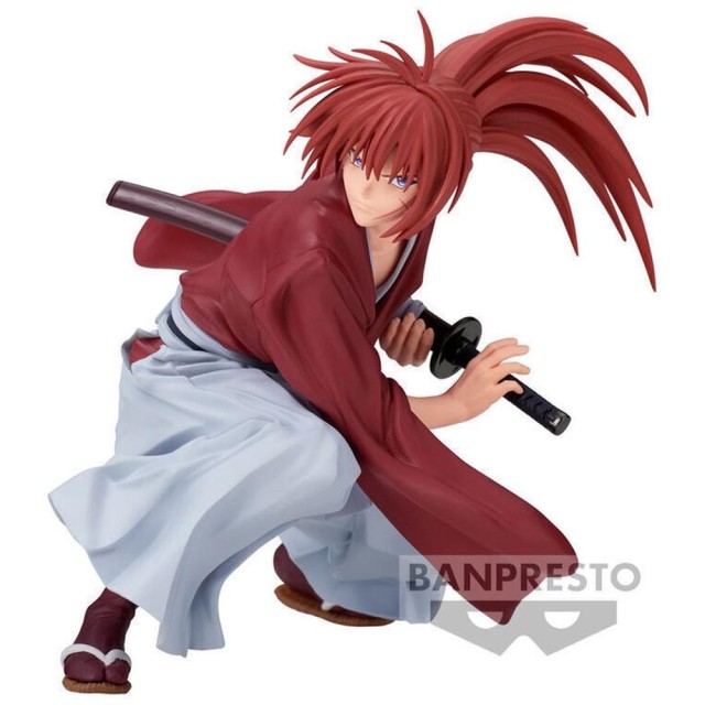 Banpresto Vibration Stars: Rurouni Kenshin - Kenshin Himura Statue (12cm) (88968)