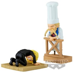 Banpresto WCF Log Stories: One Piece - Sanji & Zeff Statue (8cm) (88986)