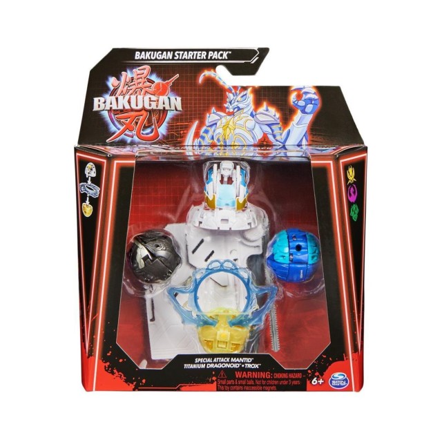 Spin Master Bakugan: Starter Pack - Special Attack Hammerhead/Bruiser/Ventri (20142186)