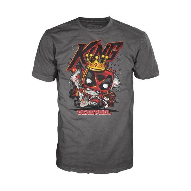 Funko Pop! Tee (Adult): Deadpool - King Deadpool T-Shirt (S)