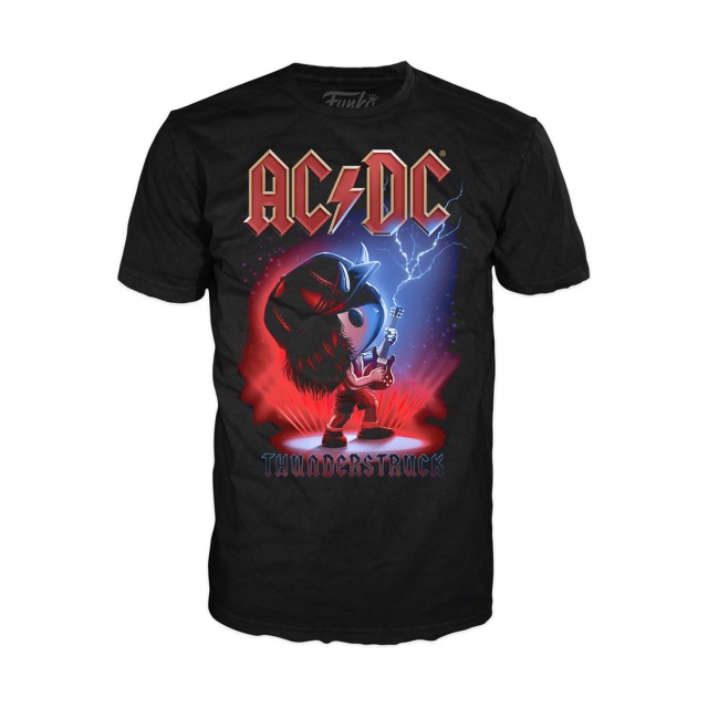 Funko Pop! Tees (Adult): AC/DC - Thunderstruck T-Shirt (M)