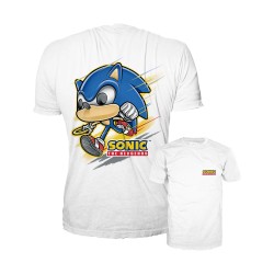 Funko Pop! Tees (Adult): Sonic - Sonic (Running) T-Shirt (M)