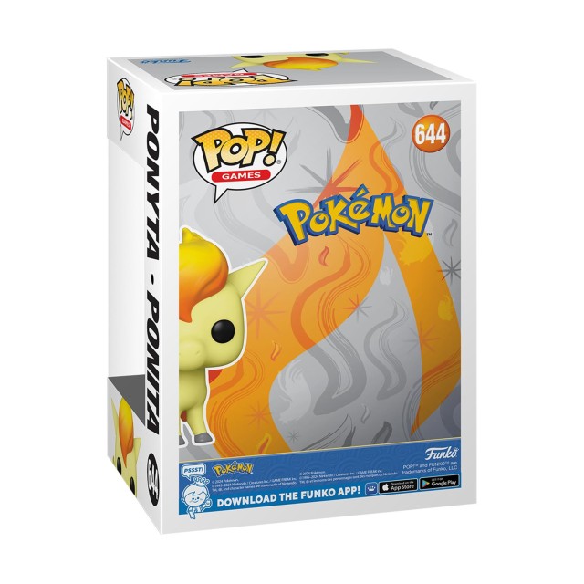 Funko Pop! Games: Pokemon - Ponyta #644 Vinyl Figure