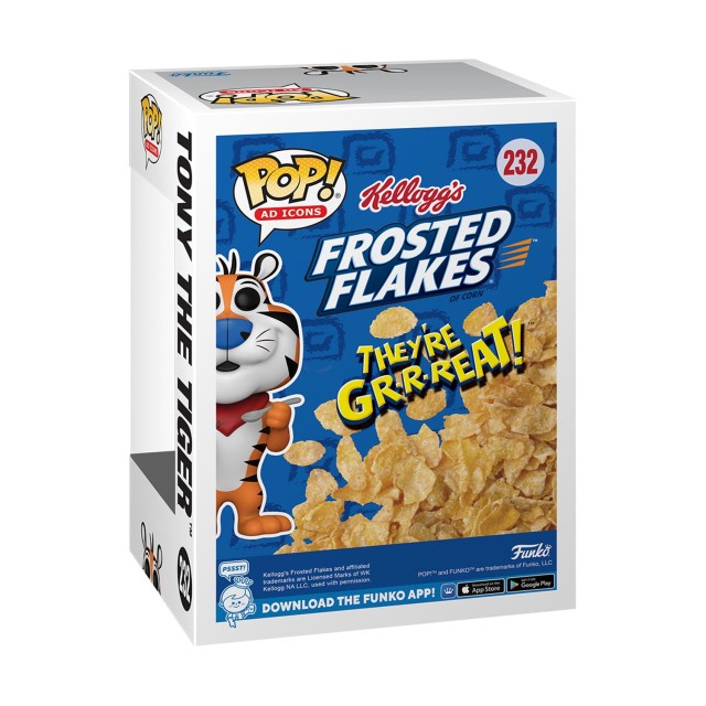 Funko Pop! AD Icon: Kellogg's Frosted Flakes - Tony the Tiger ('84) #232 Vinyl Figure