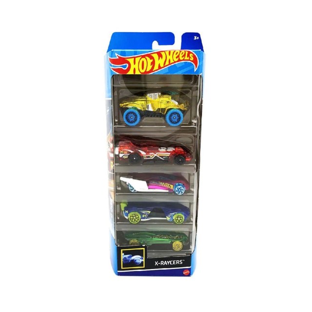 Mattel Hot Wheels - X-Raycers (Set Of 5) (HTV41)