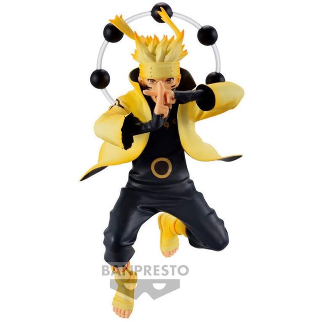 Banpresto Vibration Stars: Naruto Shippuden - Uzumaki Naruto Statue (14cm) (89058)