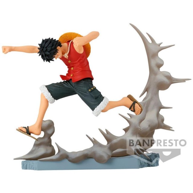 Banpresto Senkozekkei: One Piece - Monkey.D.Luffy Statue (8cm) (89112)