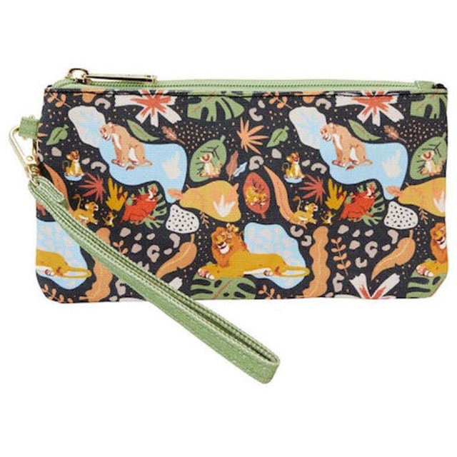 Loungefly Disney: Lion King 30Th Anniversary Aop Nylon Wristlet (WDWC0064)