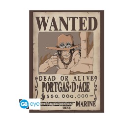 Abysse One Piece - Wanted Ace Poster Chibi (52x38cm) (GBYDCO258)