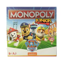 Winning Moves: Monopoly - Junior Paw Patrol  Επιτραπέζιο (Ελληνική Γλώσσα) (WM04163-GRK)