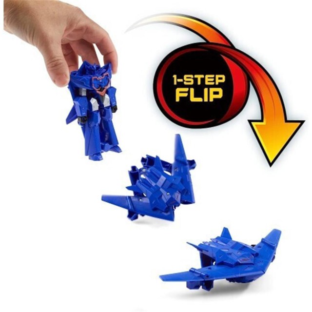 Hasbro Transformers: Earthspark 1-Step Flip Changer - Soundwave Action Figure (F6714)