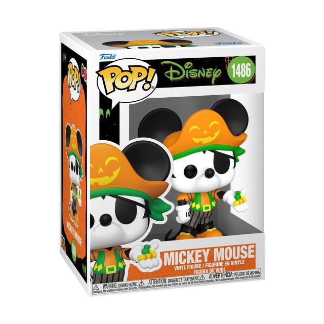 Funko Pop! Disney: Halloween - Mickey Mouse (Pirate) #1486 Vinyl Figure