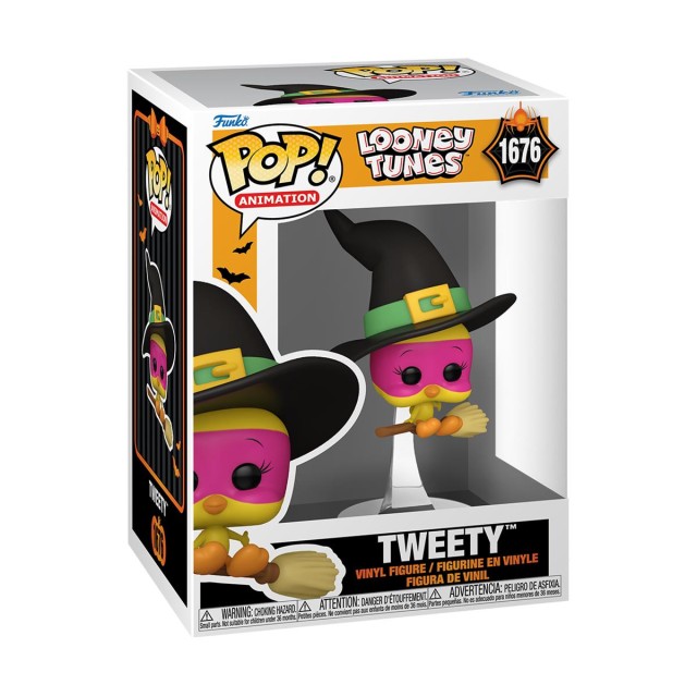 Funko Pop! Animation: Looney Tunes Halloween - Tweety (Witch​) #1676 Vinyl Figure