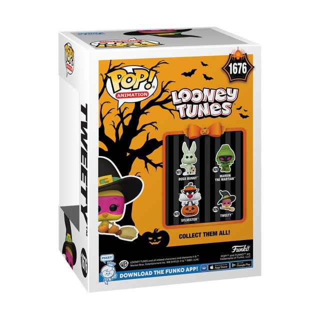 Funko Pop! Animation: Looney Tunes Halloween - Tweety (Witch​) #1676 Vinyl Figure