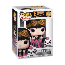 Funko Pop! & Buddy Movies: Elvira Mistress of the Dark - Elvira & Gonk #1647 Vinyl Figures