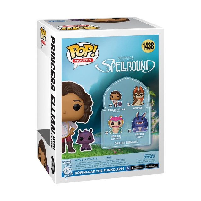 Funko Pop! Movies: Spellbound - Princess Ellian with Flink #1438 Vinyl Figures