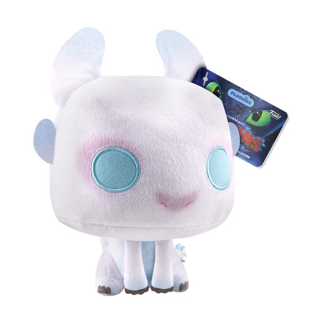 Funko Plushies: How to Train Your Dragon – Light Fury Plush (7")