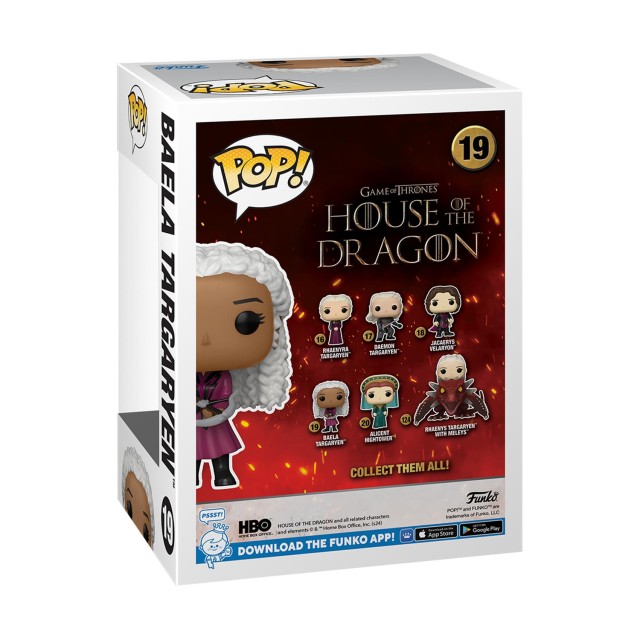 Funko Pop! Television: House of the Dragon - Baela Targaryen #19 Vinyl Figure