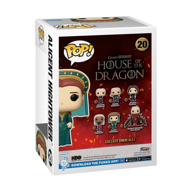 Funko Pop! Game of Thrones House of the Dragon: Day of the Dragon - Allicent Hightower #20 Vinyl Figure