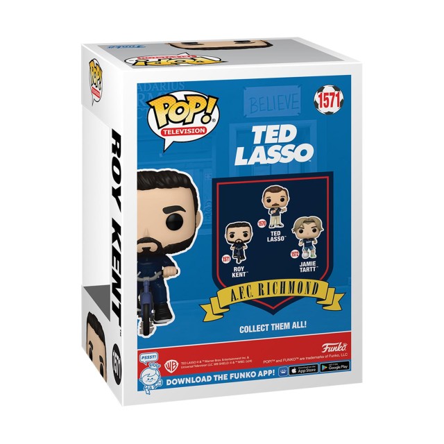 Funko Pop! Television: Ted Lasso - Roy Kent on Bike #1571 Vinyl Figure