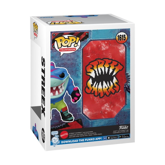 Funko Pop! Television: Street Sharks - Streex #1615 Vinyl Figure