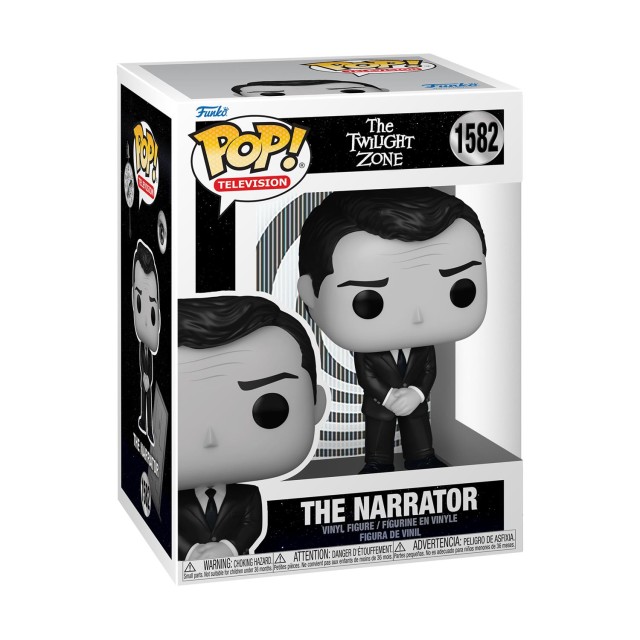 Funko Pop! Television: The Twilight Zone - The Narrator #1582 Vinyl Figure