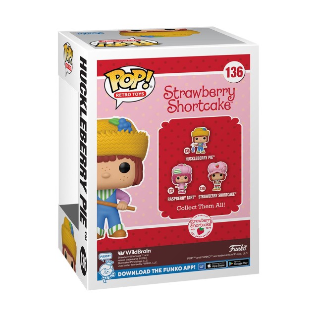 Funko Pop! Retro Toys: Strawberry Shortcake - Huckleberry Pie #136 Vinyl Figure