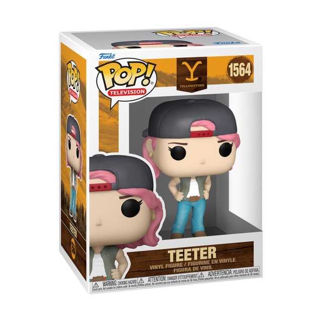 Funko Pop! Television: Yellowstone - Teeter #1564 Vinyl Figure