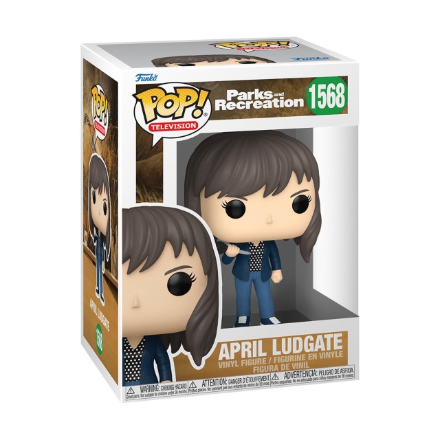 Funko Pop! Television: Parks and Recreation 15th Anniversary - April Ludgate #1568 Vinyl Figure