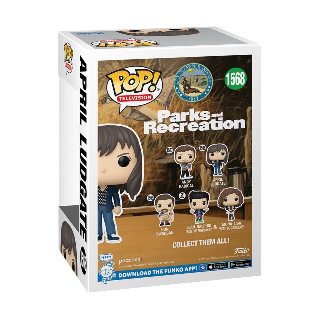 Funko Pop! Television: Parks and Recreation 15th Anniversary - April Ludgate #1568 Vinyl Figure