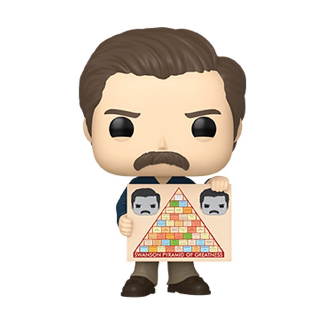 Funko Pop! Television: Parks and Recreation 15th Anniversary - Ron Swanson #1569 Vinyl Figure