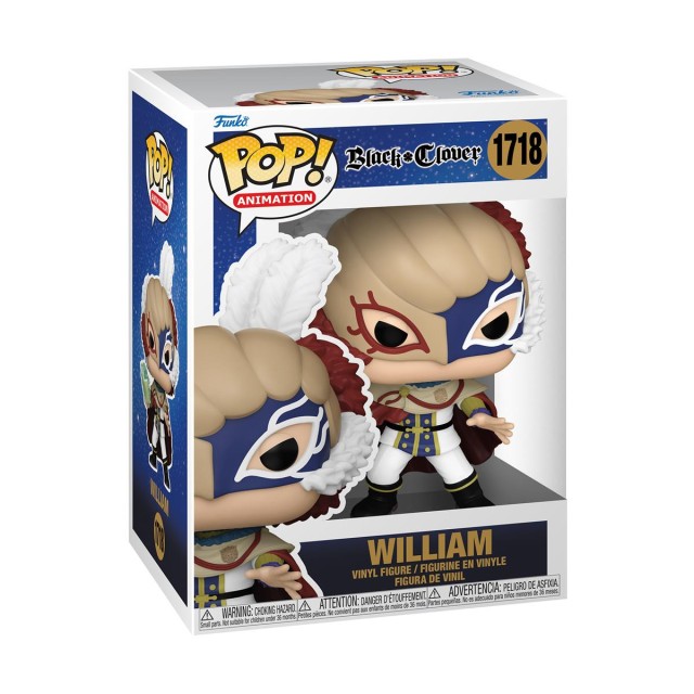 Funko Pop! Animation: Black Clover - William #1718 Vinyl Figure