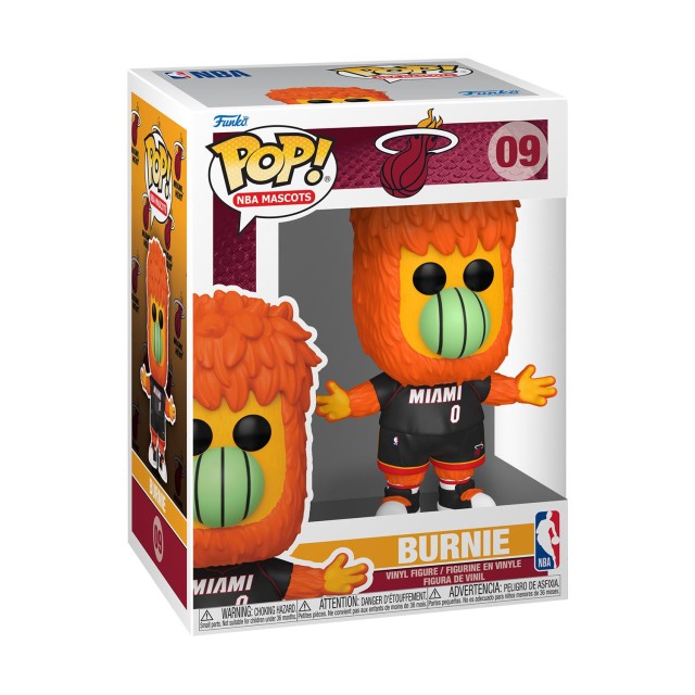 Funko Pop! NBA Mascots: Miami - Burnie #09 Vinyl Figure