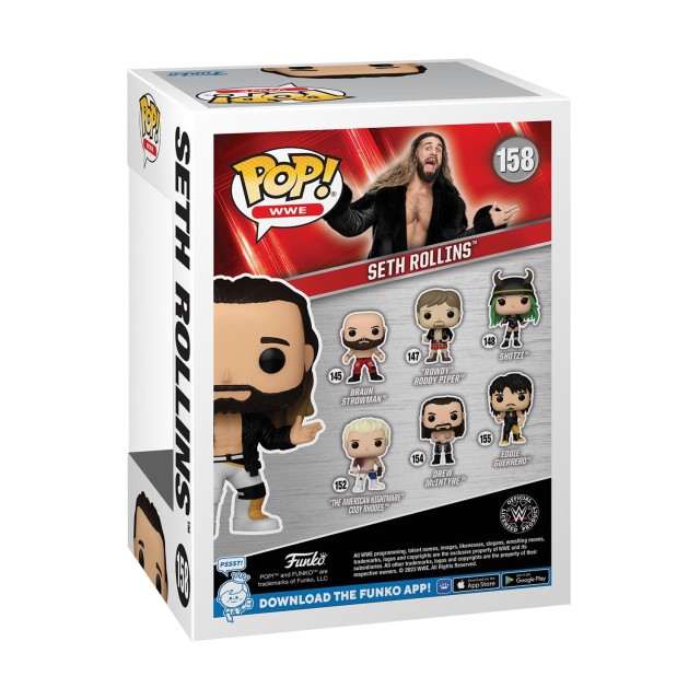 Funko Pop! WWE - Seth Rollins with Coat #158 Vinyl Figure