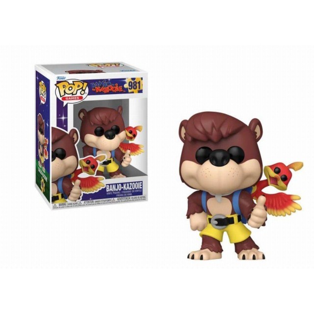 Funko Pop! Games: Banjo Kazooie - Banjo & Kazooie #981 Vinyl Figure