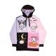 Loungefly Sanrio: Hello Kitty - Kuromi And My Melodi Halloween Hooded Sweatshirt (L) (SANHD0003L)