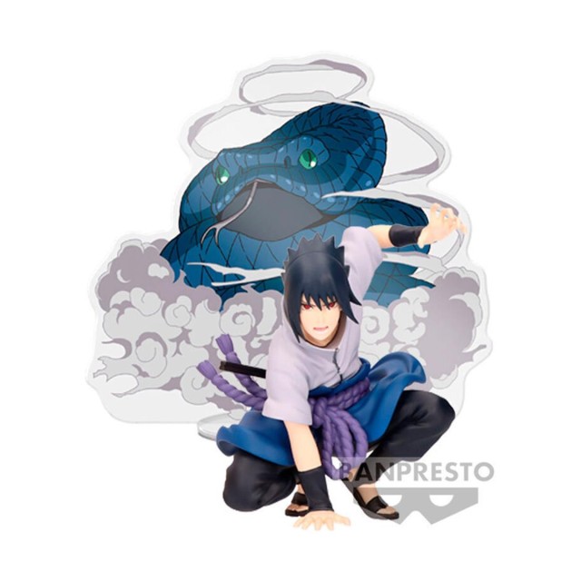 Banpresto Panel Spectacle: Naruto Shippuden - Uchiha Sasuke Statue (9cm) (89267)