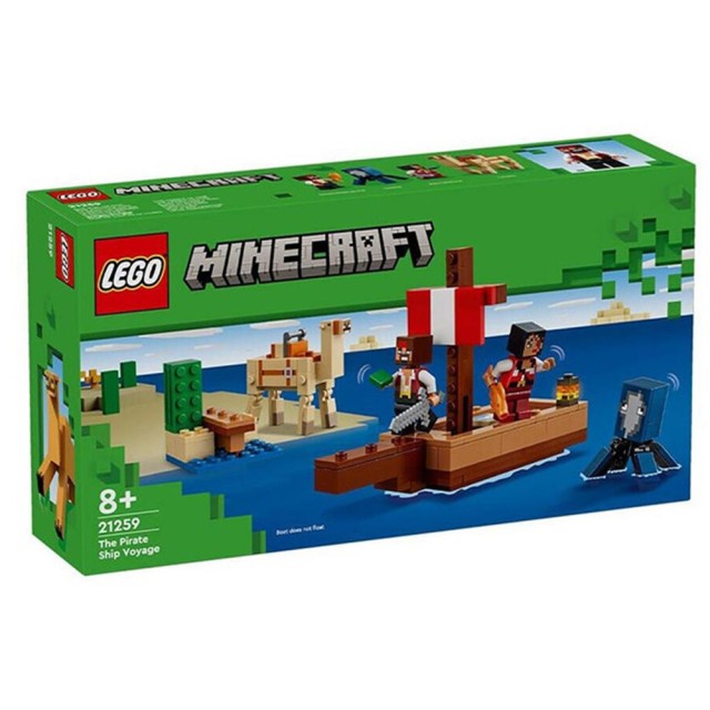 LEGO® Minecraft®: The Pirate Ship Voyage (21259)