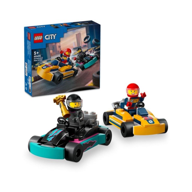 LEGO® City: Go-Karts and Race Drivers Toy Set (60400)