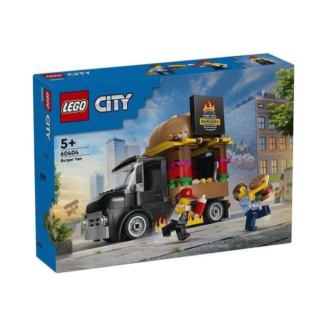 LEGO® City: Burger Truck Toy Building Set (60404)