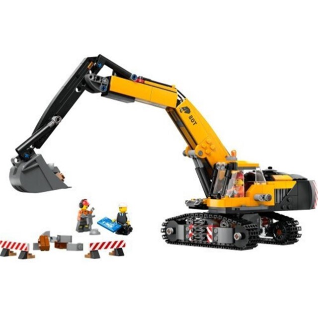 LEGO® City Great Vehicles: Yellow Construction Excavator (60420)