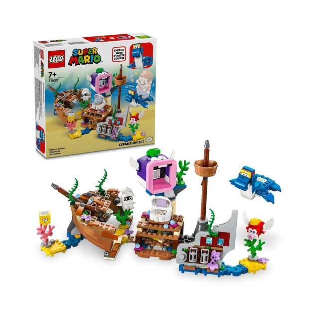 LEGO® Super Mario™: Dorrie's Sunken Shipwreck Adventure Expansion Set (71432)