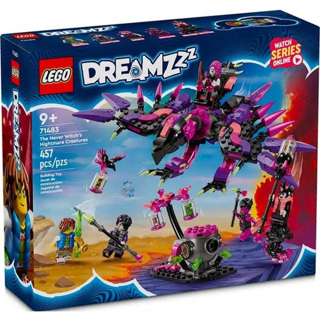 LEGO® DREAMZzz™: The Never Witch’s Nightmare Creatures (71483)